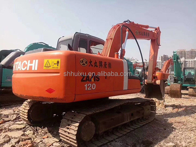 Hitachi vendita a caldo Escavatore di seconda mano HITACHI 120 Buone condizioni Macchina di scavo usata in vendita