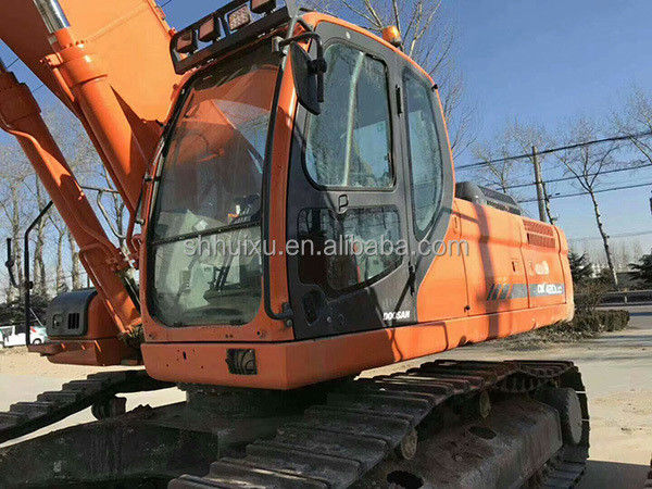 Doosan vendita calda di alta qualità di seconda mano idraulica scavatore a trascinatore DOOSAN DX420 Corea origine usata macchina da scavo buon prezzo