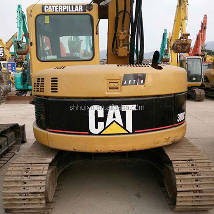 Vendita a caldo scavatore di bruco usato macchina di scavo di seconda mano Mini scavatore da striscio usato CAT308C 8Ton Caterpillar in magazzino