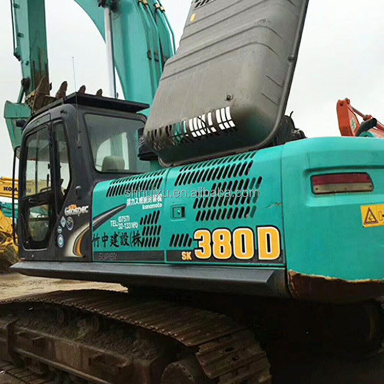 Kobelco SK200 eccellente qualità di seconda mano escavatore Kobelco SK380/macchina da scavo usata Kobelco SK380 prezzo basso