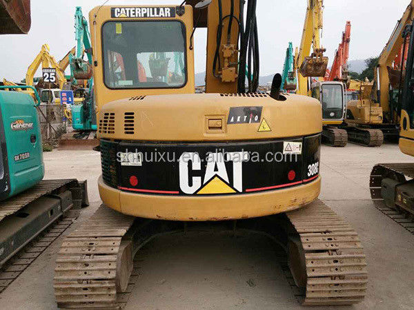Vendita a caldo scavatore di bruco usato macchina di scavo di seconda mano Mini scavatore da striscio usato CAT308C 8Ton Caterpillar in magazzino
