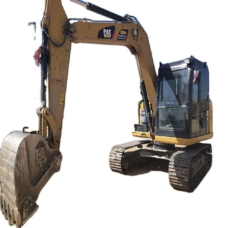 Alta qualità mini escavatore a striscia di seconda mano usato CAT308E 8T usato scavatore di bruco scavando macchina bruco in magazzino