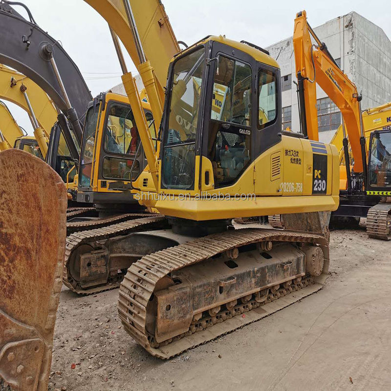Comatsu Vendita calda usata Komatsu PC230 escavatore a striscia usata macchina da scavo di seconda mano in vendita Komatsu escavatore