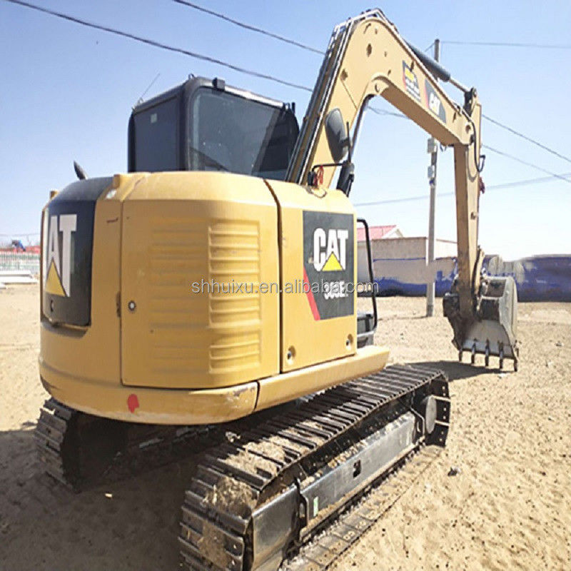 Alta qualità mini escavatore a striscia di seconda mano usato CAT308E 8T usato scavatore di bruco scavando macchina bruco in magazzino