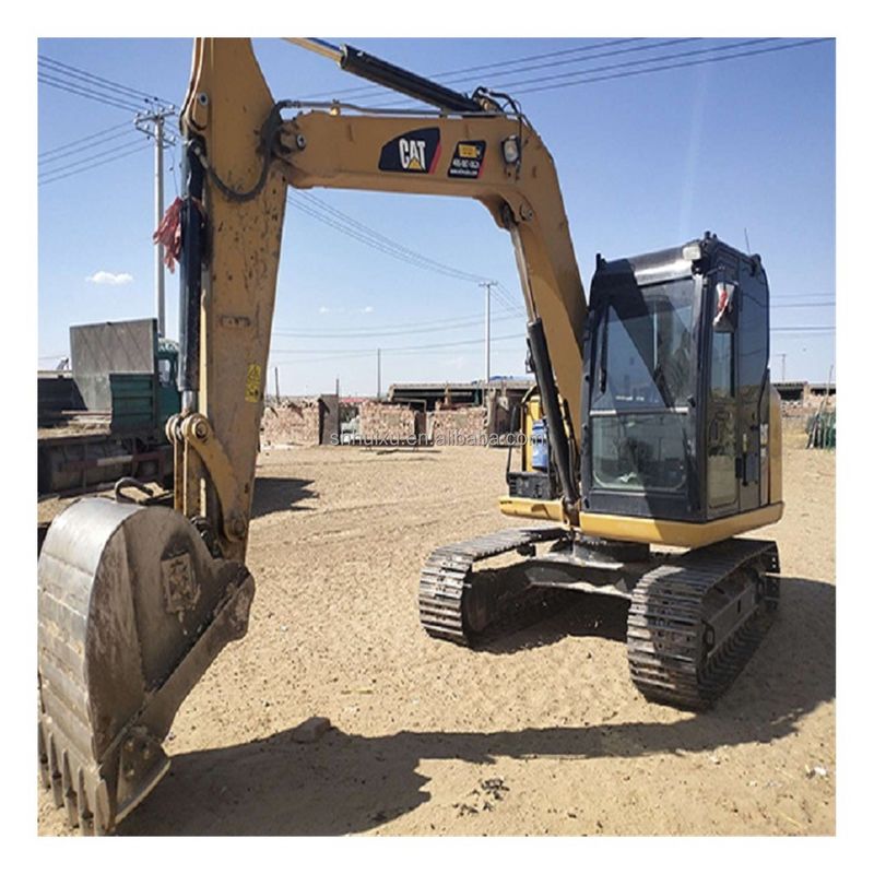 Alta qualità mini escavatore a striscia di seconda mano usato CAT308E 8T usato scavatore di bruco scavando macchina bruco in magazzino