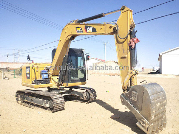 Alta qualità mini escavatore a striscia di seconda mano usato CAT308E 8T usato scavatore di bruco scavando macchina bruco in magazzino