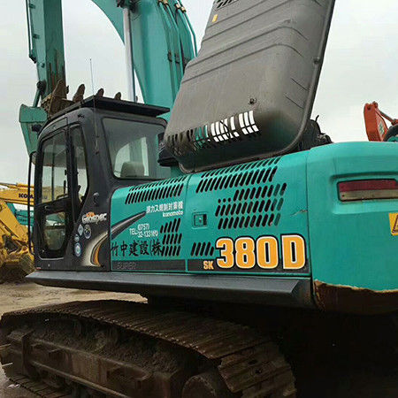 Escavatore usato giappone Kobelco Sk 380 buona Qualità Basso orario di lavoro Escavatore usato di seconda mano kobelco prezzo di escavatore usato