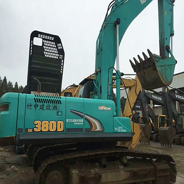 Escavatore usato giappone Kobelco Sk 380 buona Qualità Basso orario di lavoro Escavatore usato di seconda mano kobelco prezzo di escavatore usato