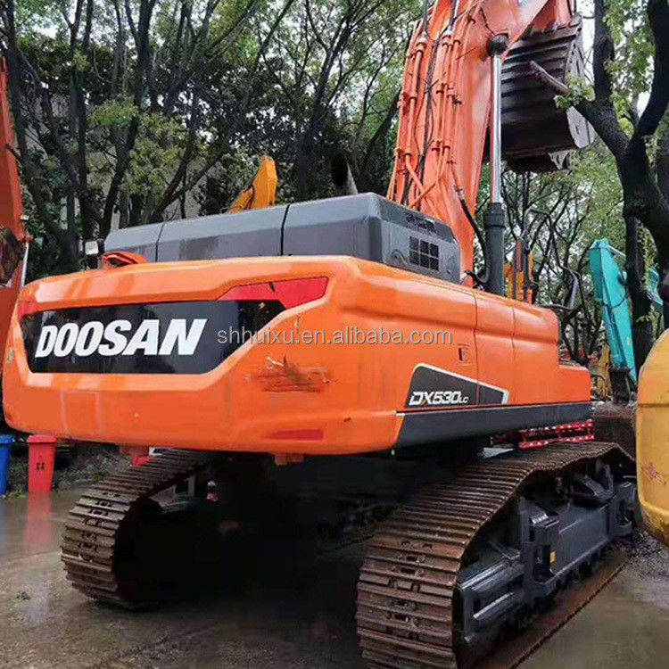 Doosan venduta a caldo eccellente qualità di seconda mano scavatore idraulico DOOSAN DX530 origine coreana Usata macchina da scavo più venduta