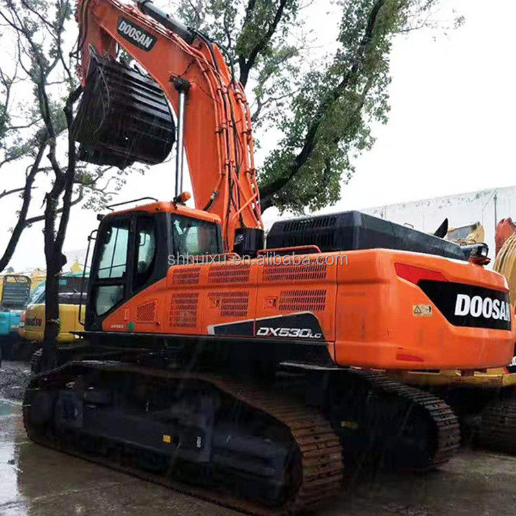 Doosan venduta a caldo eccellente qualità di seconda mano scavatore idraulico DOOSAN DX530 origine coreana Usata macchina da scavo più venduta