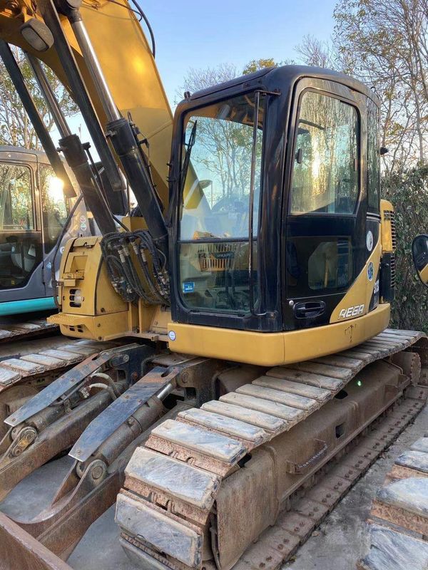 Usato di seconda mano di buona qualità Escavatore da trascinamento Usato Caterpillar cat313C / Giappone di seconda mano motore cat 313C