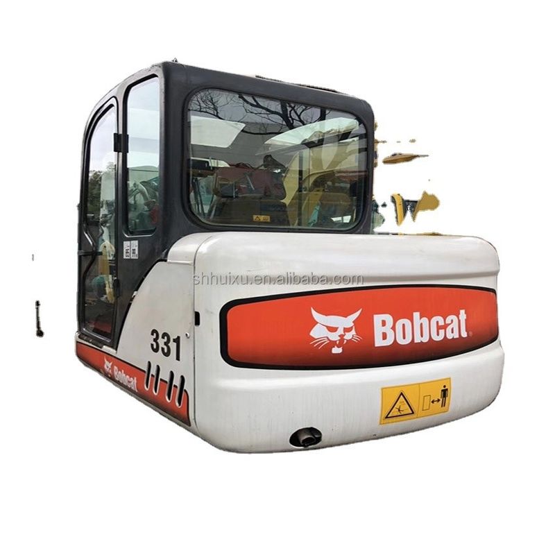 Escavatori di seconda mano di buona qualità BOBCAT331 3.1T Used Excavator Digging Machine in vendita