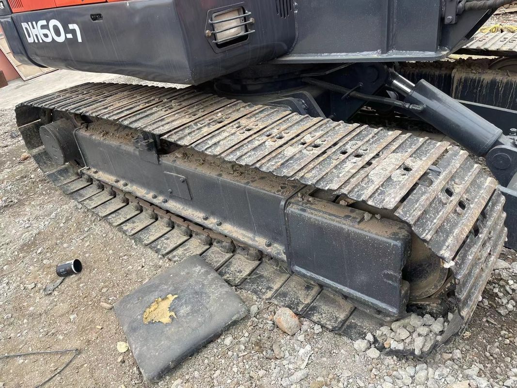 Alta qualità mini escavatore usato Doosan ZX60 macchina da costruzione/escavatore a striscia idraulica di seconda mano DOOSAN ZX60 origine coreana