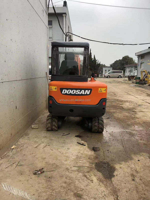 Doosan vendita calda Macchina da costruzione mini escavatore usato Doosan DH35 buona qualità/Second hand escavatore idraulico a striscia DOOSAN DH35 origine coreana