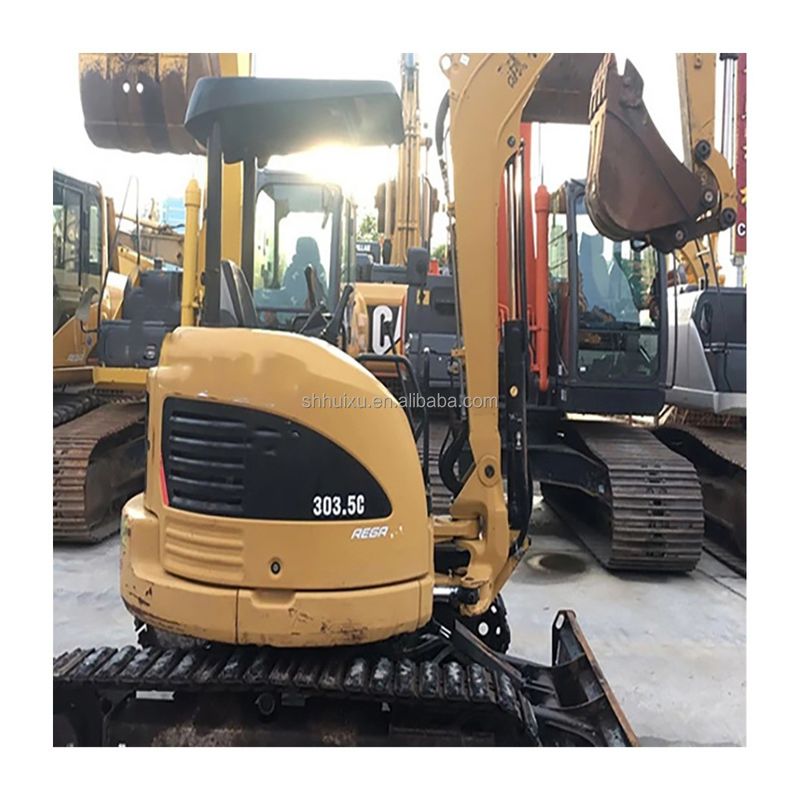 Buona qualità mini escavatore idraulico usato CAT303.5 di seconda mano mini escavatore da bruco da bruco in vendita Bruco in magazzino