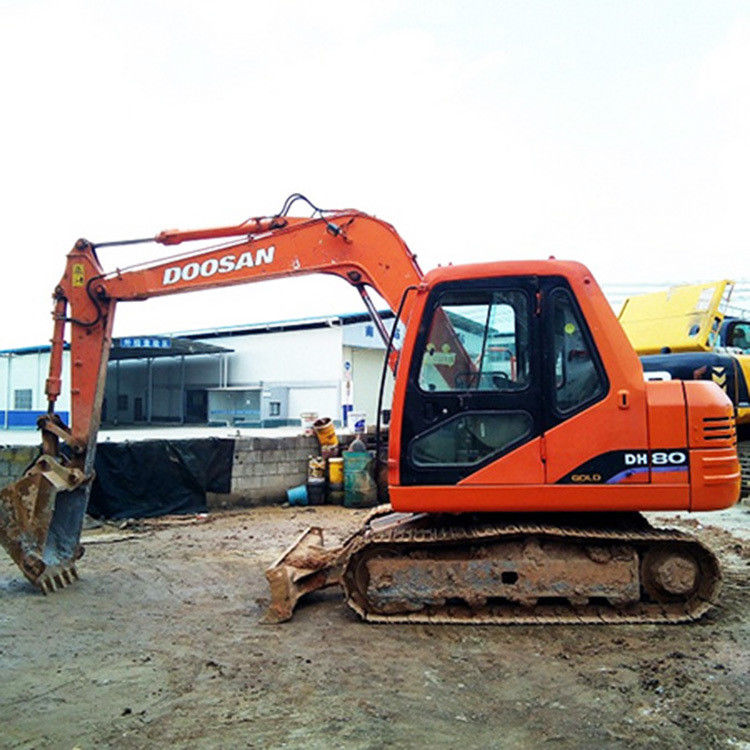Usato 8 tonnellate escavatore doosan DX80 usato 80 modello mini progetto DX80 per la vendita