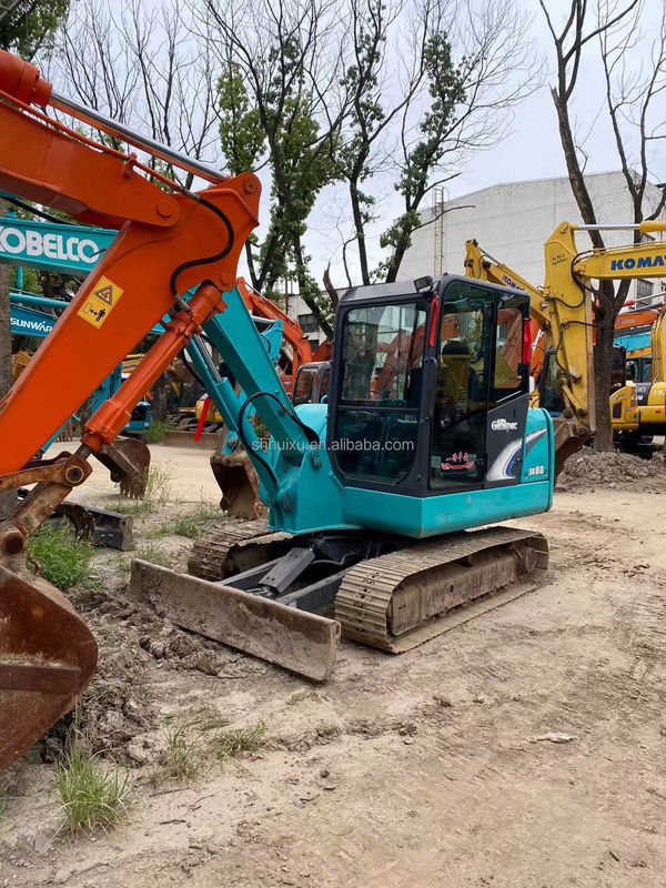 Kobelco SK200 Escavatore idraulico Kobelco 60-8 di seconda mano Alta qualità/mini escavatore usato Prezzo economico