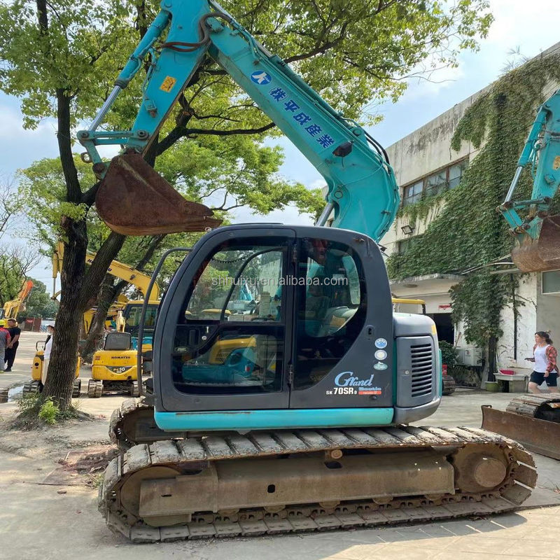 Kobelco SK200 Escavatore a striscia Kobelco 70SR di seconda mano idraulico di alta qualità mini escavatore usato Prezzo economico