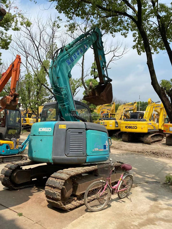 Kobelco SK200 Escavatore a striscia Kobelco 70SR di seconda mano idraulico di alta qualità mini escavatore usato Prezzo economico