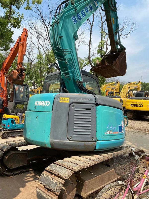Kobelco SK200 Escavatore a striscia Kobelco 70SR di seconda mano idraulico di alta qualità mini escavatore usato Prezzo economico