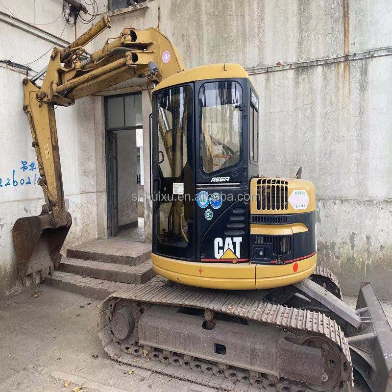 Mini escavatore idraulico usato CAT308 di seconda mano di buona qualità piccolo escavatore a striscia CAT308 in vendita