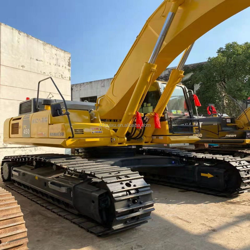 Komatsu PC450 escavatore di seconda mano, prestazioni perfette, azione veloce, prezzo basso, due anni di garanzia di qualità