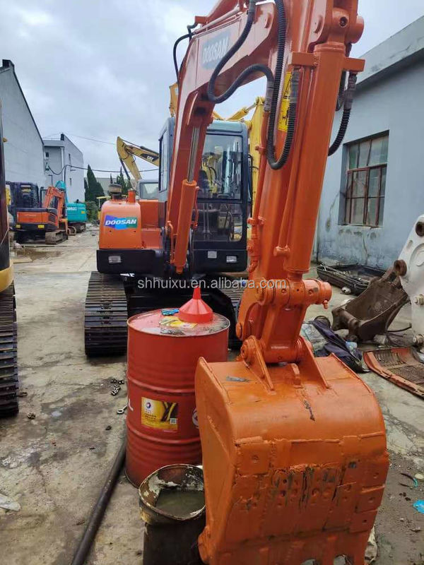 Doosan vendita calda Mini escavatore usato doosan ex55 Escavatore idraulico a striscia di seconda mano DOOSAN DH55 origine coreana