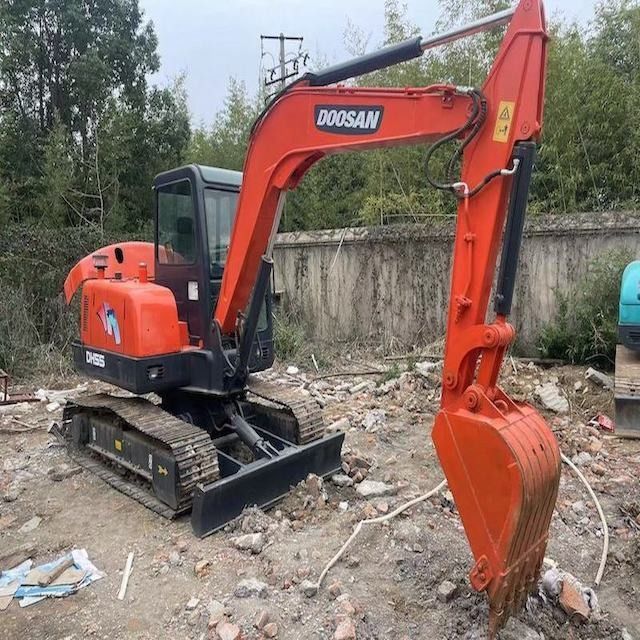 80% nuovo escavatore usato Doosan 55 escavatore Corea Escavatore usato di seconda mano buon prezzo