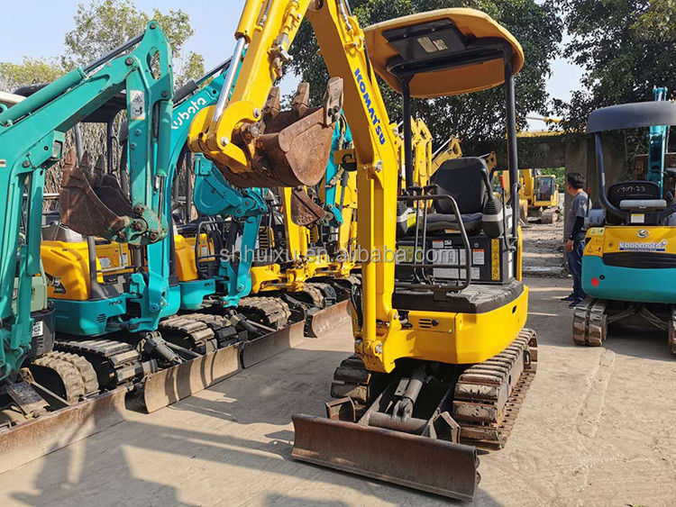 mini usato komatsu pc18 escavatore pc 18 1,8 tonnellate scavatore pc18mr motore diesel giappone buone prestazioni