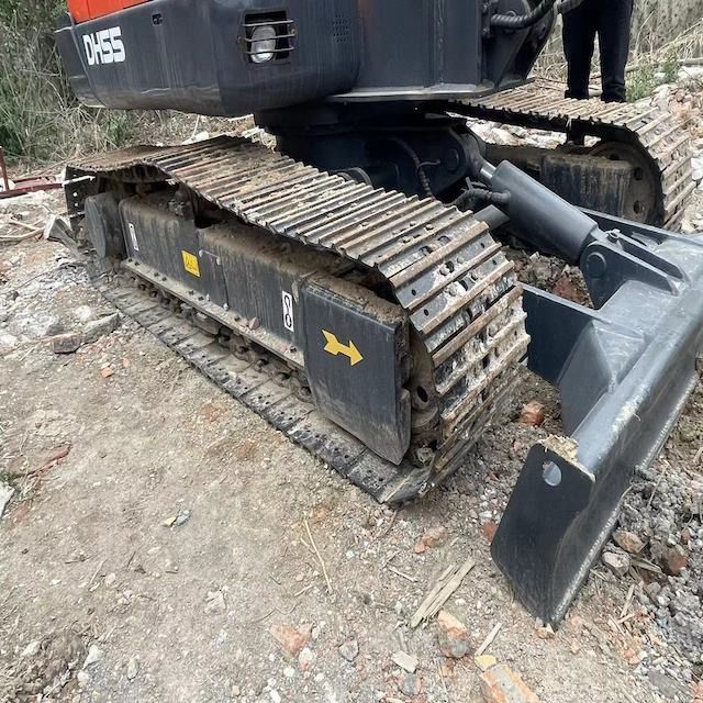 80% nuovo escavatore usato Doosan 55 escavatore Corea Escavatore usato di seconda mano buon prezzo