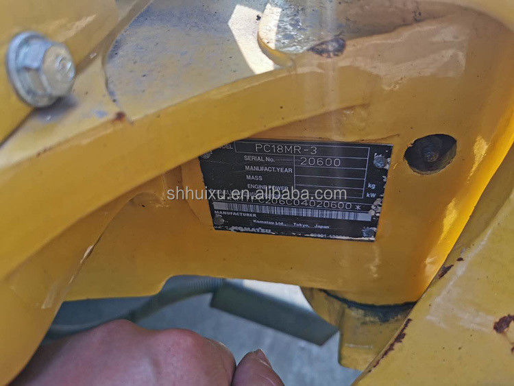 mini usato komatsu pc18 escavatore pc 18 1,8 tonnellate scavatore pc18mr motore diesel giappone buone prestazioni
