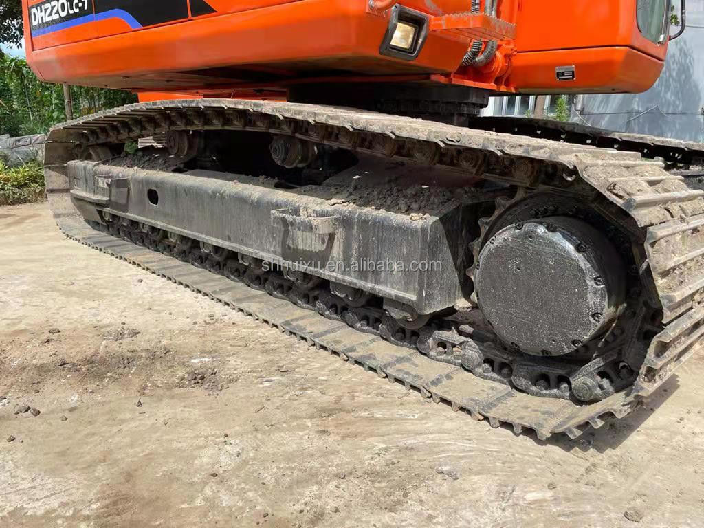Doosan DH220lc escavatore usato/macchina da scavo usata Doosan DH220-7 origine coreana in vendita