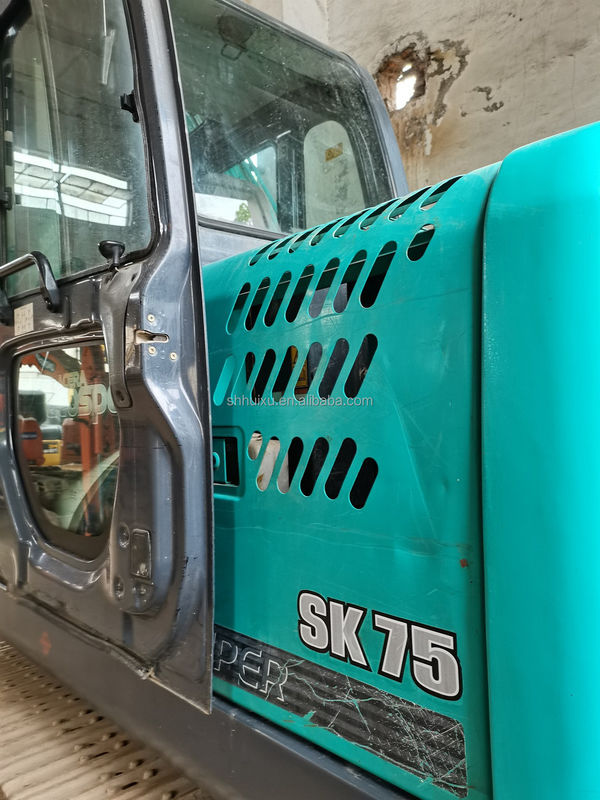 Kobelco SK200 Mini escavatore usato Kobelco SK75 Bella qualità Prezzo economico escavatore idraulico di seconda mano origine giapponese