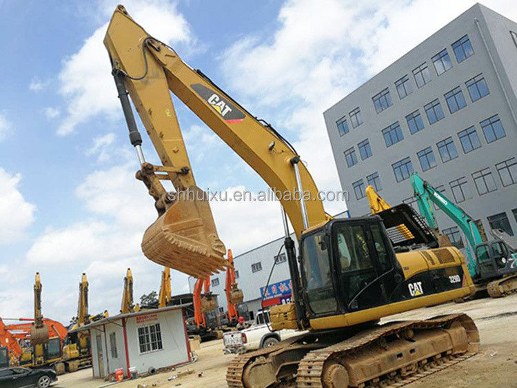 Escavatore da bruco usato 329d/ Escavatore da rampa di seconda mano CAT329 in buone condizioni in vendita Caterpillar in magazzino