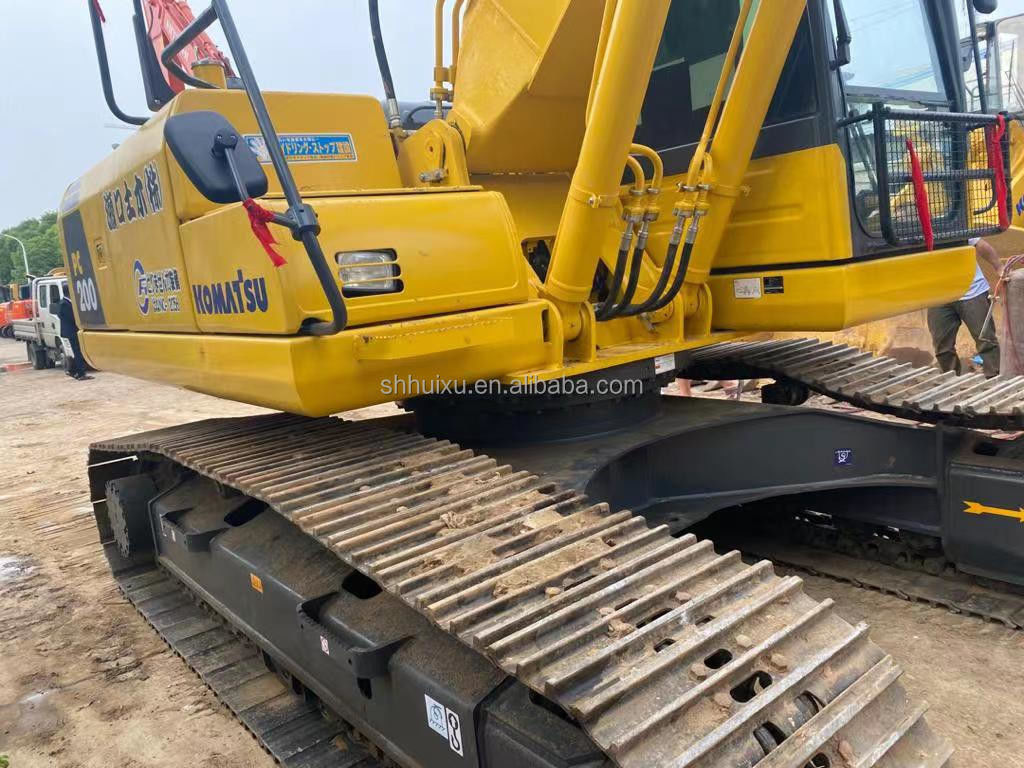 Komatsu Escavatore idraulico di seconda mano di buona qualità Usata macchina da scavo Giappone origine usata escavatore komatsu pc200-8 Escavatore Komatsu