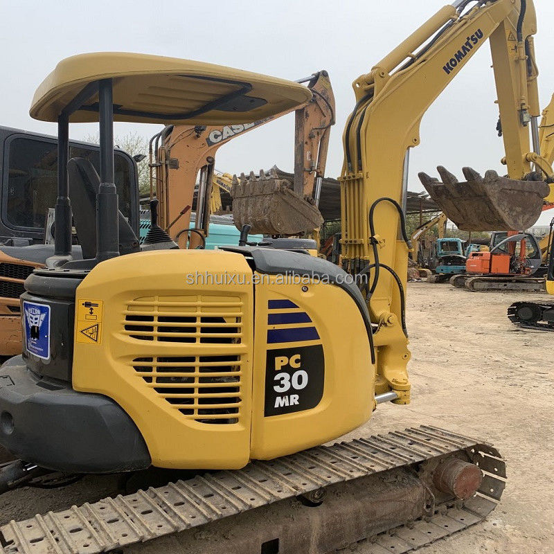 Komatsu Mini scavatore di buona qualità usato Komatsu PC30 giapponese origini escavatore usato pc30mr-2 Komatsu Escavatore
