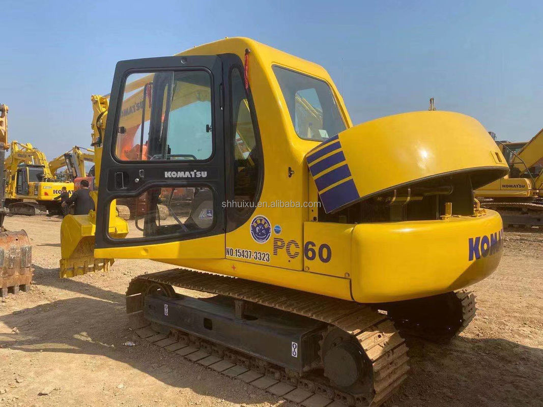 Komatsu PC60 escavatore idraulico da 6 tonnellate di alta qualità escavatore di seconda mano Giappone origine prezzo basso Komatsu Escavatore