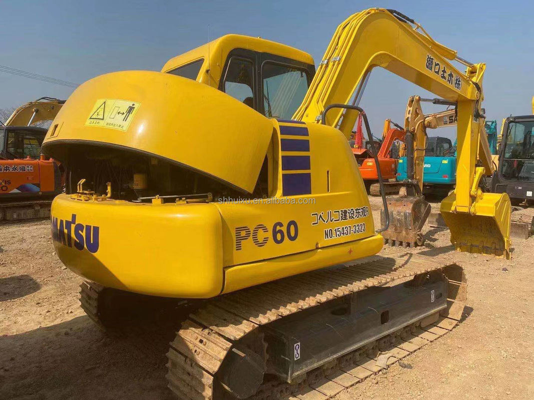 Komatsu PC60 escavatore idraulico da 6 tonnellate di alta qualità escavatore di seconda mano Giappone origine prezzo basso Komatsu Escavatore