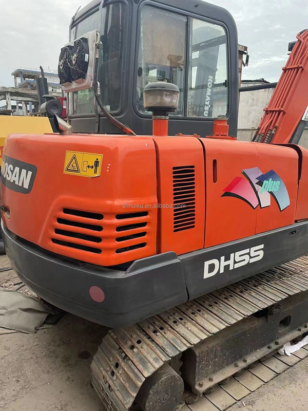 Doosan vendono caldo scavatori usati Doosan 55, Doosan DH55 Digger Mini Used Excavator