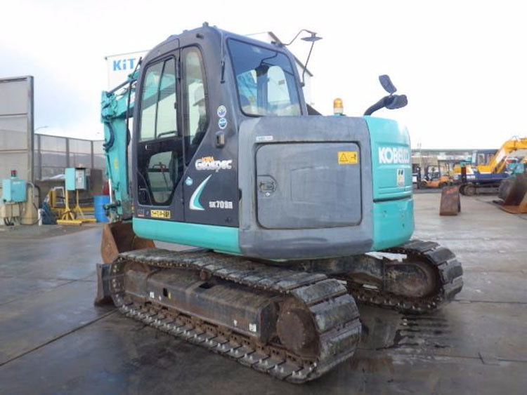 Alta qualità Giappone Kobelco SK70SR Mini Used Excavator 7 tonnellate Kobelco SK 70SR Piccolo Used Excavator