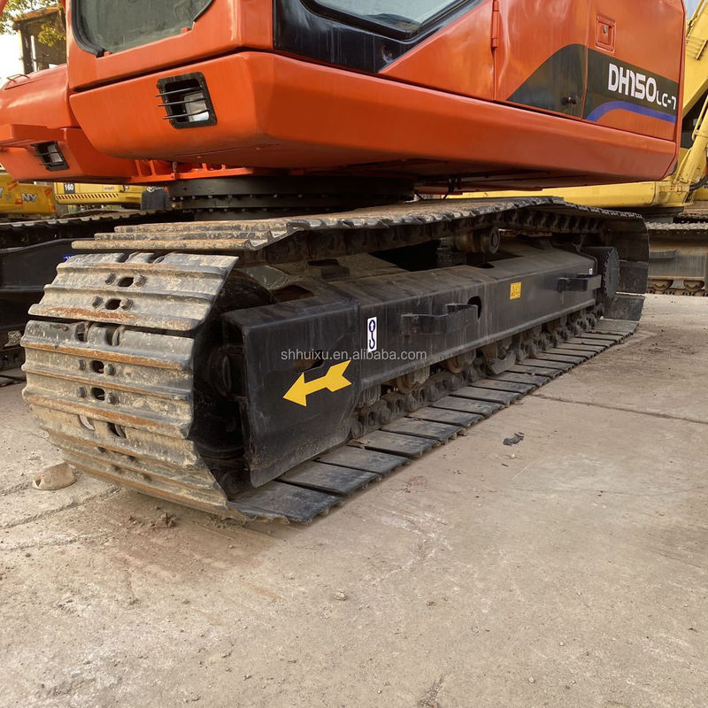 Doosan vendita calda usato di seconda mano di buona qualità Doosan escavatore DH150 Lc-7 pronto per il lavoro 15ton Doosan Dh150 escavatore in vendita calda