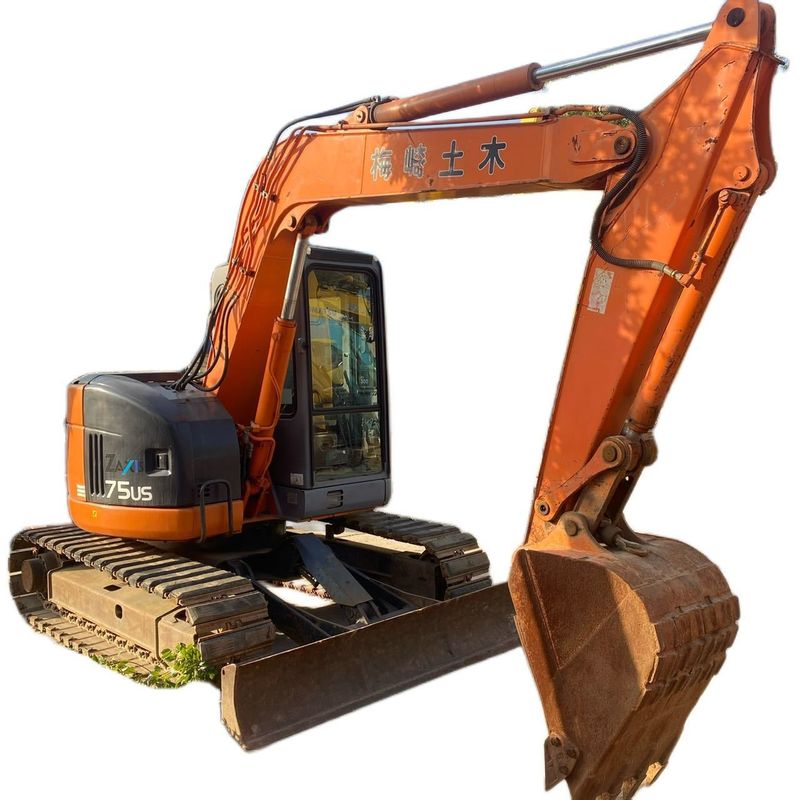 Hitachi vendita in vendita usata Hitachi ex75ur escavatore/seconda mano Piccolo escavatore a striscia in buone condizioni HITACHI 75