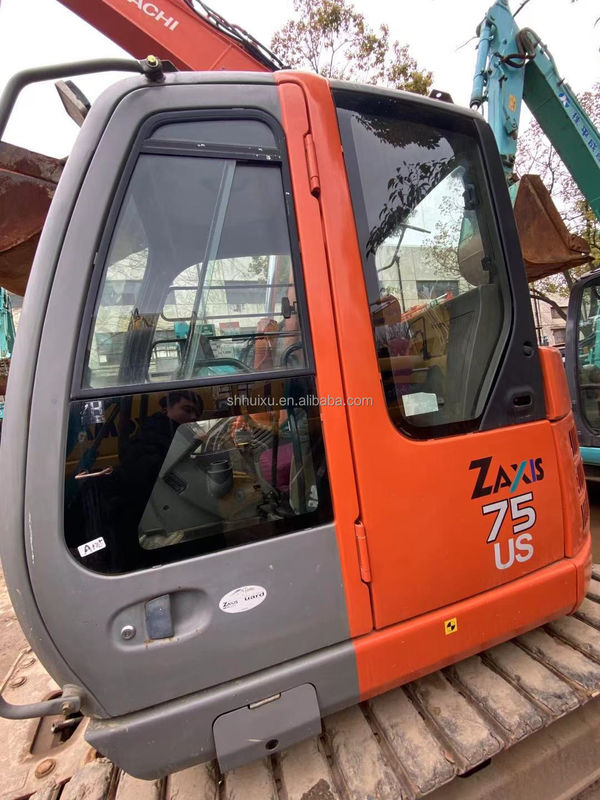 Hitachi vendita in vendita usata Hitachi ex75ur escavatore/seconda mano Piccolo escavatore a striscia in buone condizioni HITACHI 75