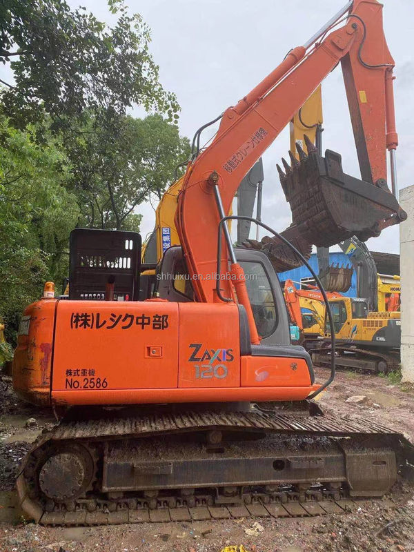Hitachi vendita calda Macchina di scavo usata giapponese HITACHI 120 in vendita di seconda mano idraulica Crawler Escavatore in buone condizioni