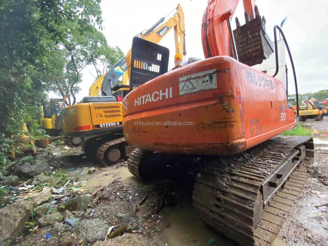 Hitachi vendita calda Macchina di scavo usata giapponese HITACHI 120 in vendita di seconda mano idraulica Crawler Escavatore in buone condizioni