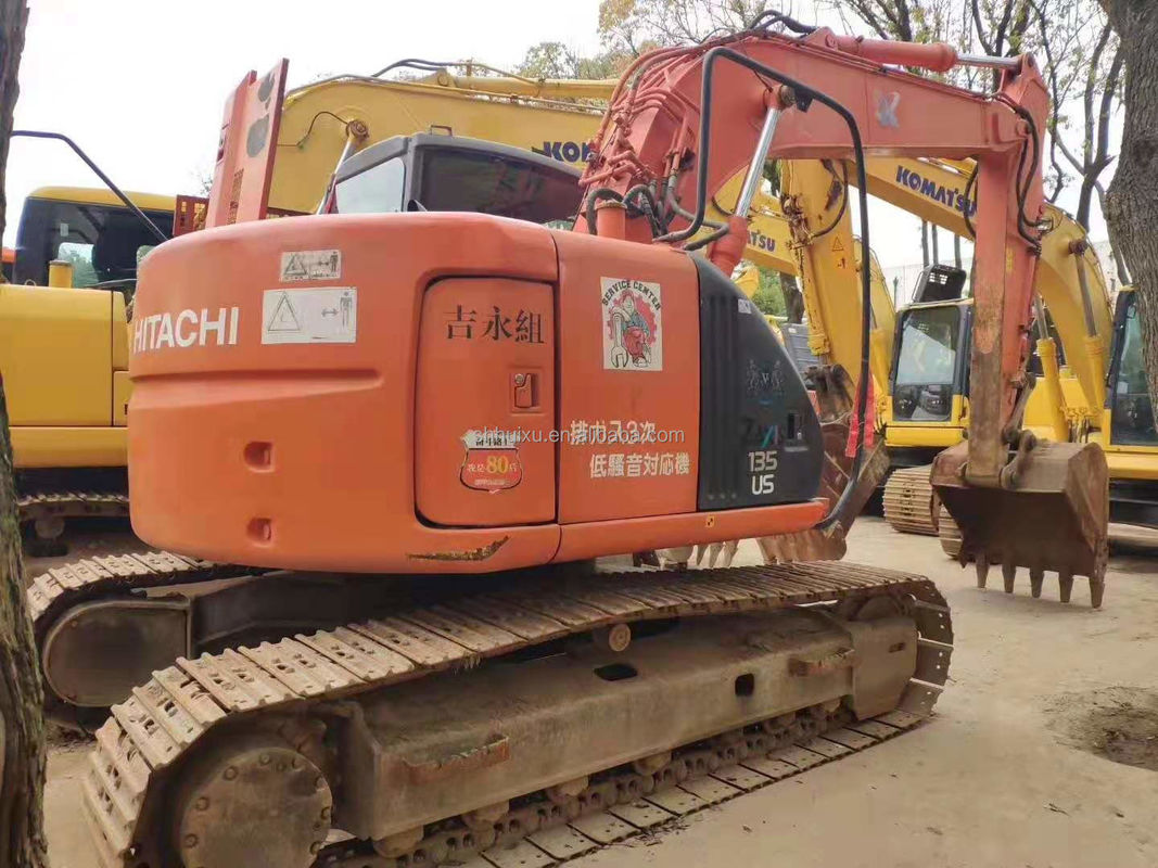 Hitachi in magazzino Escavatore idraulico HITACHI 135 di seconda mano in buone condizioni/macchina di scavo usata giapponese HITACHI 135 in vendita