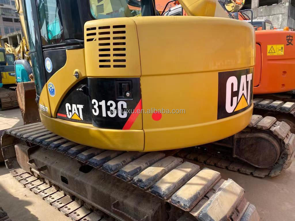 scavatori usati cat313/ scavatore a trascinatore idraulico a basso prezzo macchina da scavo usata CAT313C in buone condizioni in vendita