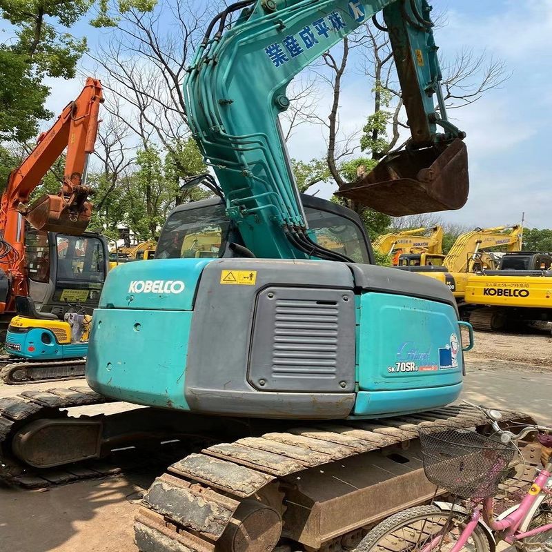 Usato Kobelco escavatore SK70SR Kobelco mini escavatori Kobelco 7 tonnellate Escavatore in vendita