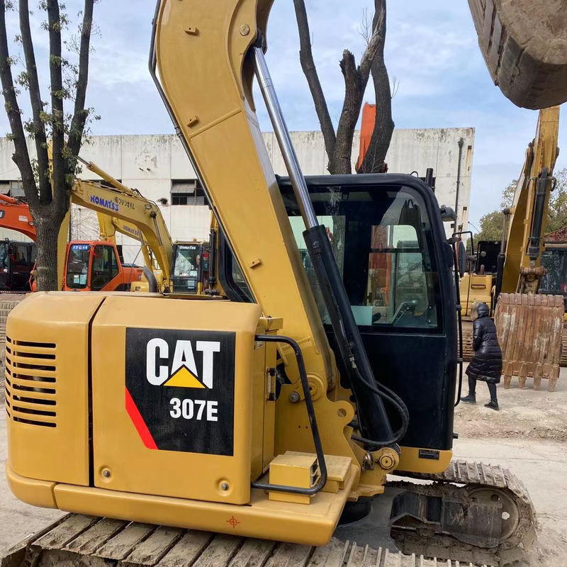 macchine di costruzione di ingegneria usate Cat 307E minibagger idraulica prezzo mini usato macchina da scavo in vendita