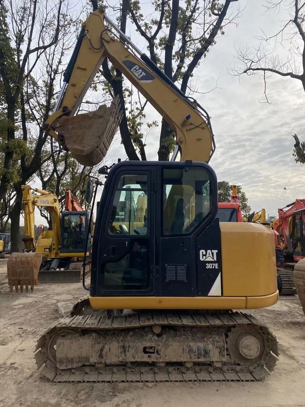 macchine di costruzione di ingegneria usate Cat 307E minibagger idraulica prezzo mini usato macchina da scavo in vendita